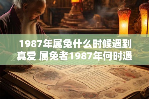 1987年属兔什么时候遇到真爱 属兔者1987年何时遇真爱