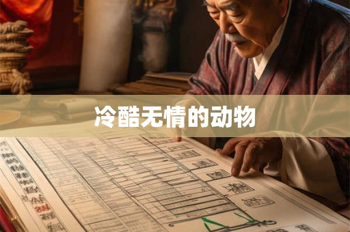 冷酷无情的动物