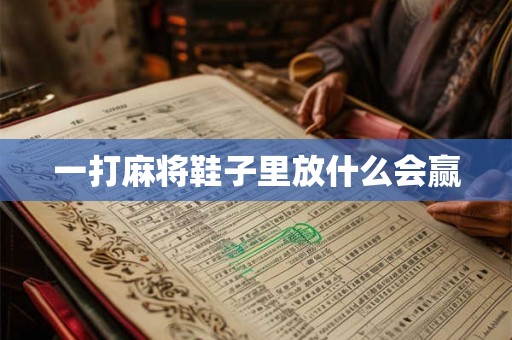 一打麻将鞋子里放什么会赢