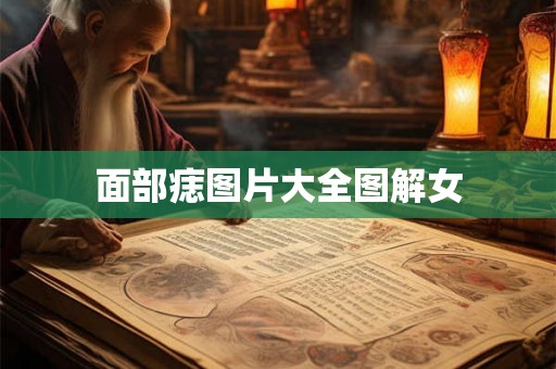 面部痣图片大全图解女