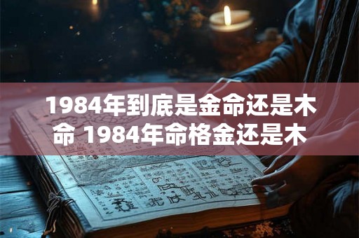 1984年到底是金命还是木命 1984年命格金还是木
