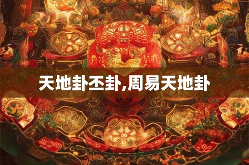 天地卦丕卦,周易天地卦