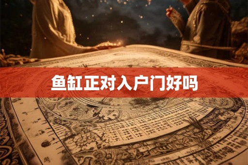 鱼缸正对入户门好吗