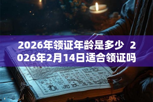 2026年领证年龄是多少 2026年2月14日适合领证吗 2026年领证年龄是多少 2026年2月14日适合领证吗