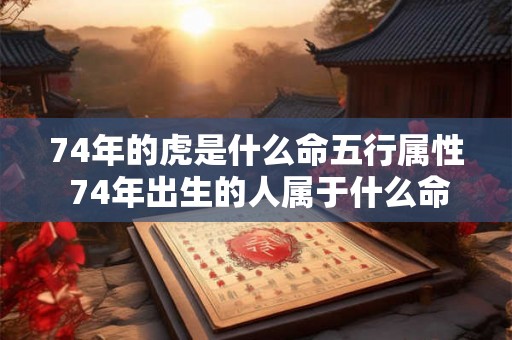 74年的虎是什么命五行属性 74年出生的人属于什么命五行属性是什么 74年的虎是什么命五行属性 74年出生的人属于什么命五行属性是什么