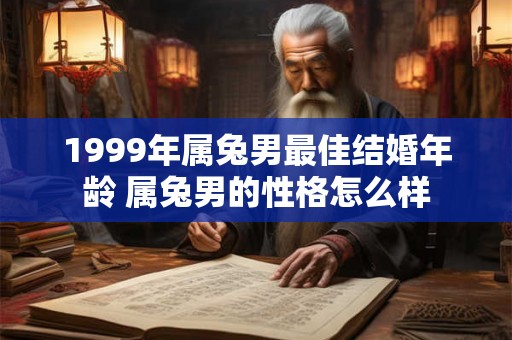 1999年属兔男最佳结婚年龄 属兔男的性格怎么样