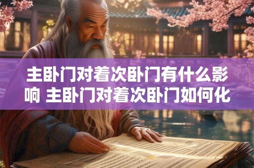 主卧门对着次卧门有什么影响 主卧门对着次卧门如何化解