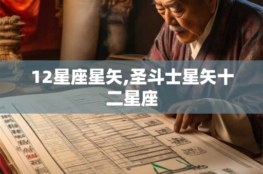 12星座星矢,圣斗士星矢十二星座