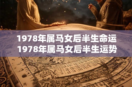 1978年属马女后半生命运 1978年属马女后半生运势如何 1978年属马女后半生命运 1978年属马女后半生运势如何
