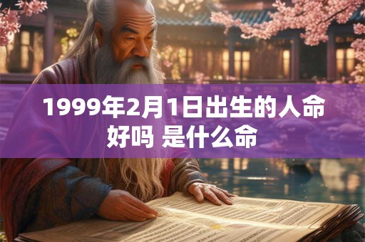 1999年2月1日出生的人命好吗 是什么命