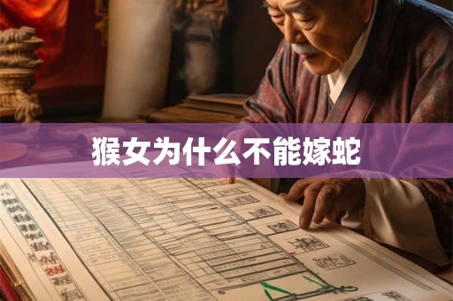 猴女为什么不能嫁蛇