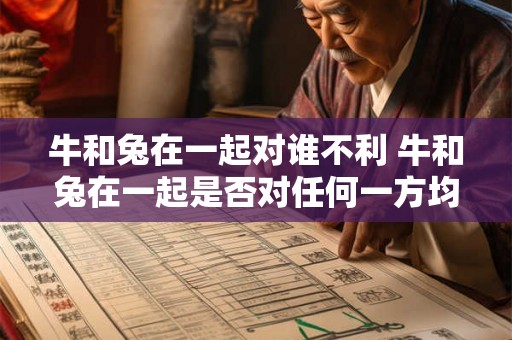牛和兔在一起对谁不利 牛和兔在一起是否对任何一方均不利