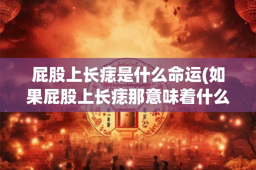 屁股上长痣是什么命运(如果屁股上长痣那意味着什么样的命运)