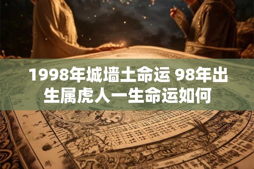 1998年城墙土命运 98年出生属虎人一生命运如何