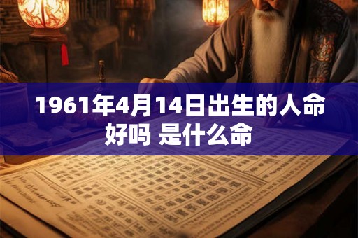 1961年4月14日出生的人命好吗 是什么命