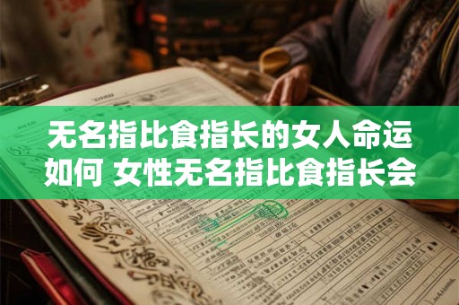 无名指比食指长的女人命运如何 女性无名指比食指长会对她们的命运产生怎样的影响