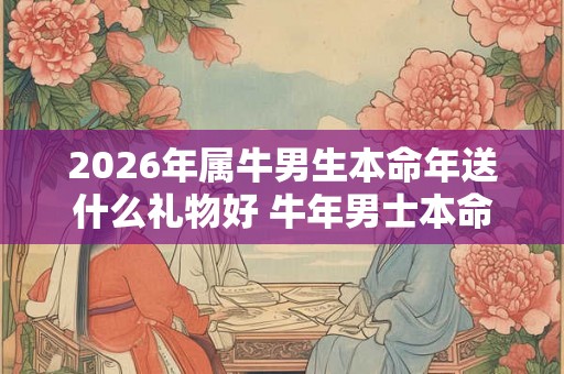 2026年属牛男生本命年送什么礼物好 牛年男士本命年送什么合适