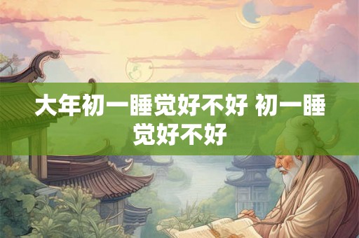 大年初一睡觉好不好 初一睡觉好不好 大年初一睡觉好不好 初一睡觉好不好