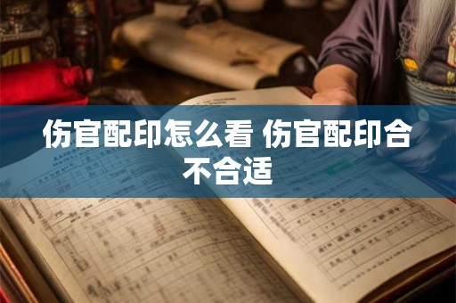 伤官配印怎么看 伤官配印合不合适 伤官配印怎么看 伤官配印合不合适