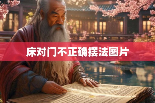 床对门不正确摆法图片