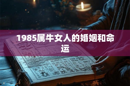 1985属牛女人的婚姻和命运