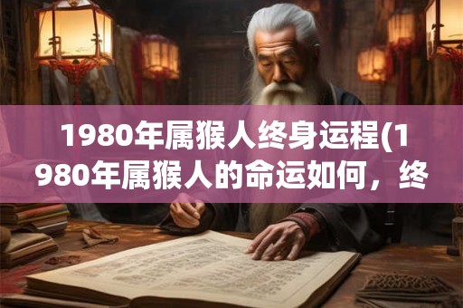 1980年属猴人终身运程(1980年属猴人的命运如何，终身运程可信吗？)