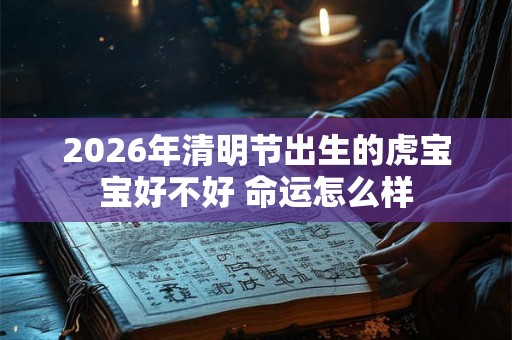 2026年清明节出生的虎宝宝好不好 命运怎么样