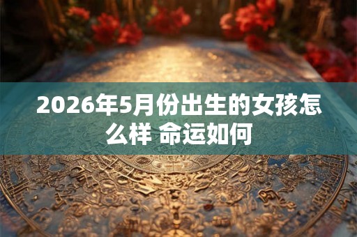 2026年5月份出生的女孩怎么样 命运如何