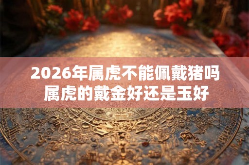 2026年属虎不能佩戴猪吗 属虎的戴金好还是玉好 2026年属虎不能佩戴猪吗 属虎的戴金好还是玉好