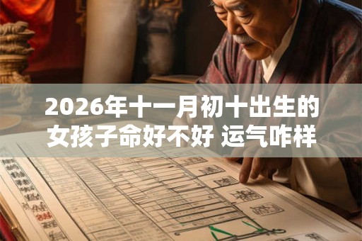 2026年十一月初十出生的女孩子命好不好 运气咋样
