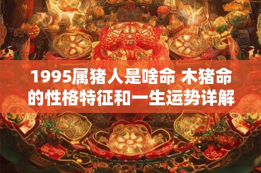 1995属猪人是啥命 木猪命的性格特征和一生运势详解