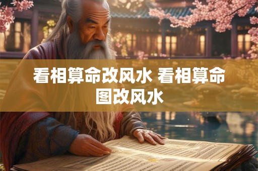 看相算命改风水 看相算命图改风水
