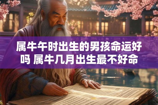 属牛午时出生的男孩命运好吗 属牛几月出生最不好命