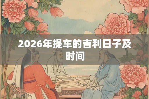 2026年提车的吉利日子及时间