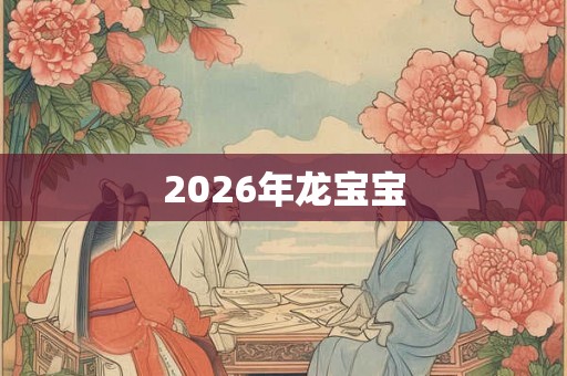 2026年龙宝宝