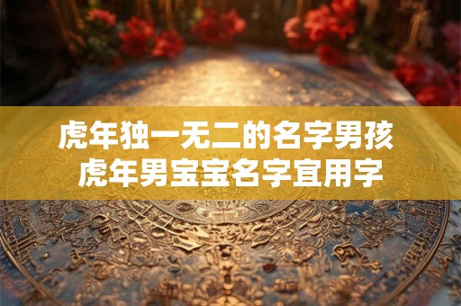 虎年独一无二的名字男孩 虎年男宝宝名字宜用字