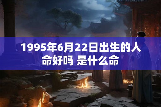 1995年6月22日出生的人命好吗 是什么命