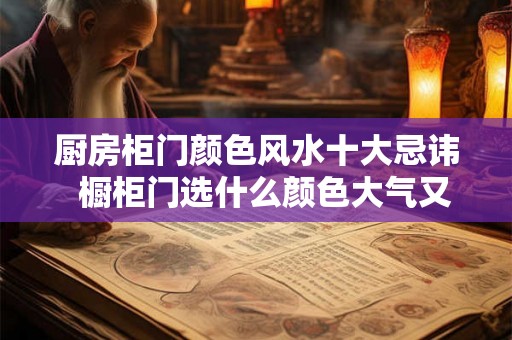 厨房柜门颜色风水十大忌讳 橱柜门选什么颜色大气又聚财 厨房柜门颜色风水十大忌讳 橱柜门选什么颜色大气又聚财
