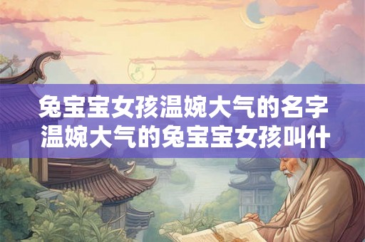 兔宝宝女孩温婉大气的名字 温婉大气的兔宝宝女孩叫什么名字