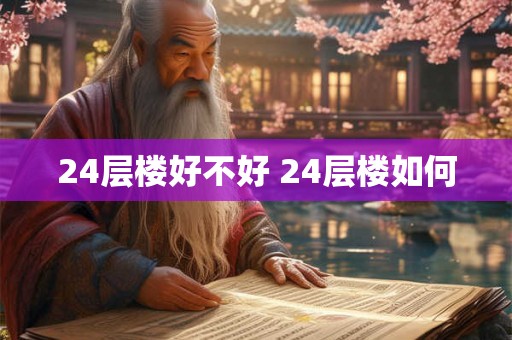 24层楼好不好 24层楼如何