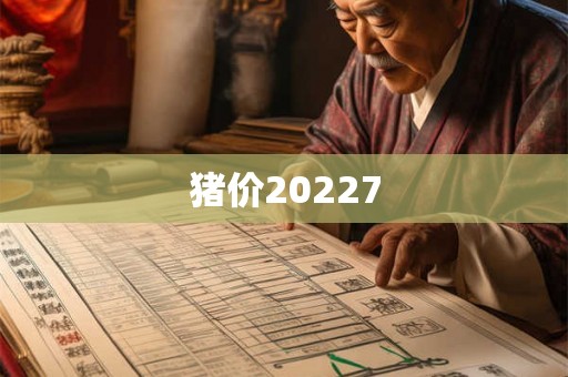 猪价20227
