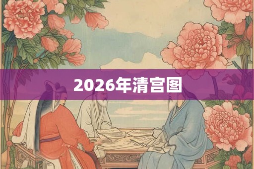 2026年清宫图 2026年清宫图