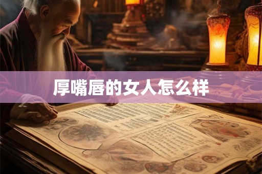 厚嘴唇的女人怎么样 厚嘴唇的女人怎么样