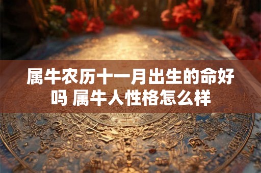 属牛农历十一月出生的命好吗 属牛人性格怎么样