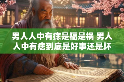 男人人中有痣是福是祸 男人人中有痣到底是好事还是坏事