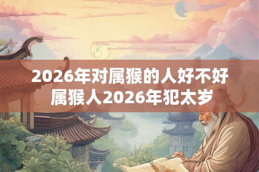 2026年对属猴的人好不好 属猴人2026年犯太岁