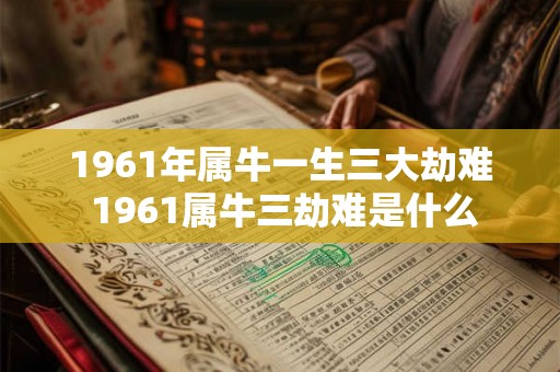 1961年属牛一生三大劫难 1961属牛三劫难是什么