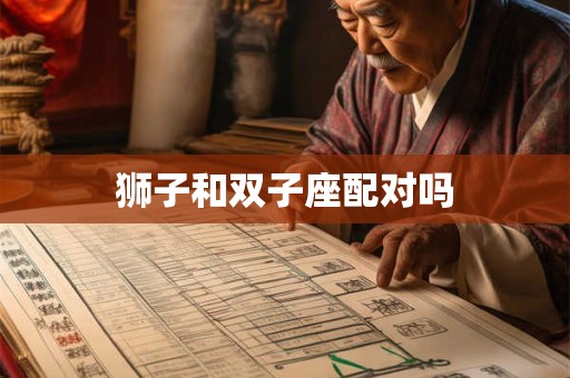 狮子和双子座配对吗 狮子和双子座配对吗