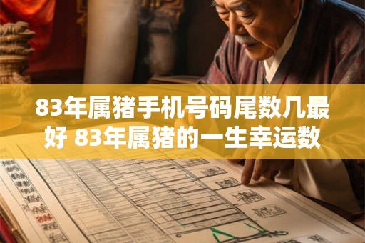 83年属猪手机号码尾数几最好 83年属猪的一生幸运数字