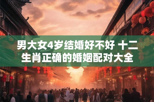 男大女4岁结婚好不好 十二生肖正确的婚姻配对大全 男大女4岁结婚好不好 十二生肖正确的婚姻配对大全
